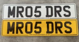 MR05 DRS Private Plate
